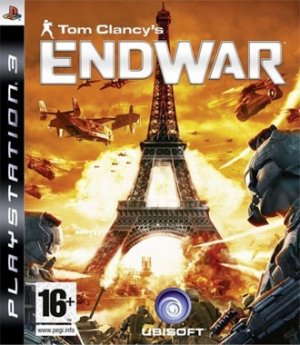 Tom Clancys Endwar + Official Sony Wireless Headset box art
