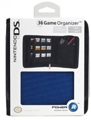PowerA Game Storage Organizer - Blue box art