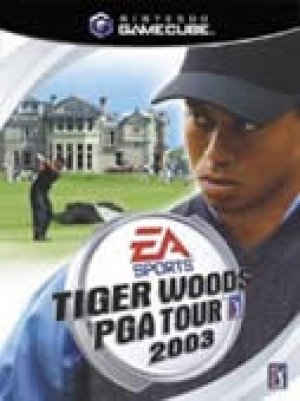 Tiger Woods PGA Tour Golf 2003 box art