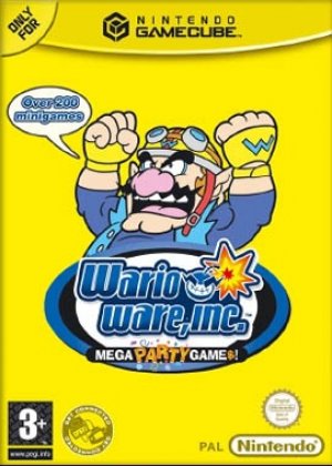 Wario Ware inc Mega Party Games box art