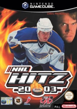 NHL HITZ 2003 box art
