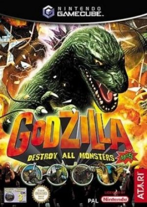 Godzilla - Destroy All Monsters Melee box art
