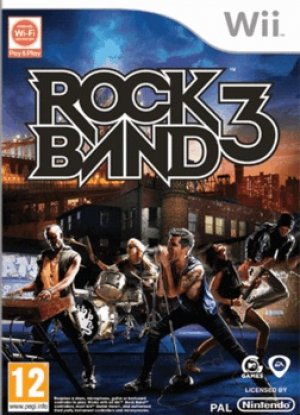 Rock Band 3 box art