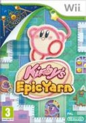 Kirby's Epic Yarn box art