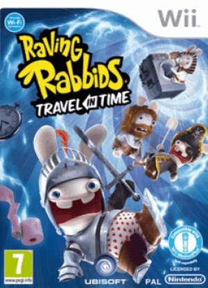 Rayman Raving Travel in Time box art