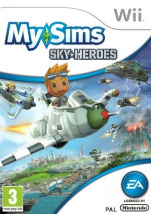 My Sims Sky Heroes box art
