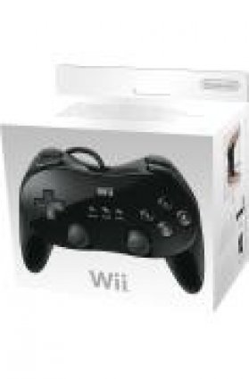 Official Nintendo Wii Classic Controller (Black) box art