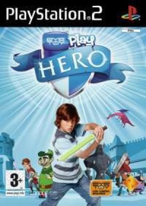 EyeToy Play: Hero Med Sværd Uden Kamera box art