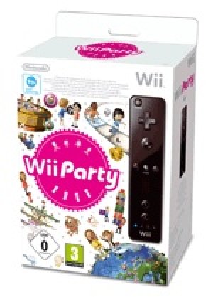 Wii Party with Black Wii Remote box art