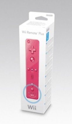 Nintendo Wii Remote Plus Controller - Pink box art