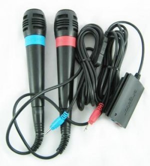 Official Sony Microphones for Singstar (wired) box art