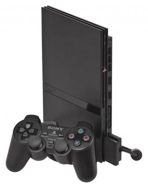 Playstation 2 Console Slimline - Black box art