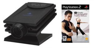 Eye Toy Kinetic Combat + Eye Toy Camera box art