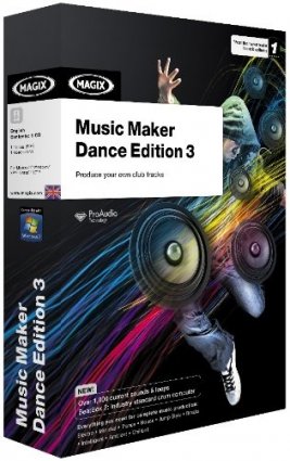 Magix Music Maker Dance Edition 3 box art