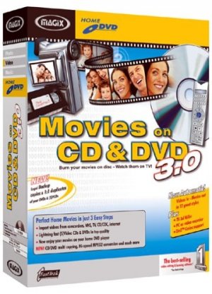 Movies On CD & DVD 3.0 box art