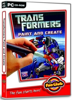 Transformers Paint & Create box art