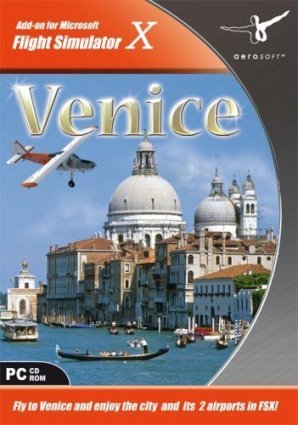 Scenery: Venice (Flight Simulator X Add-on) box art