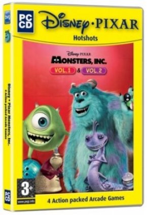 Disney's Monsters Inc Vols. 1 & 2 box art