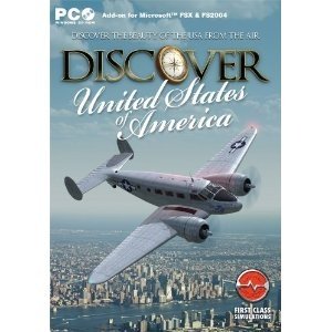 Discover The USA (Microsoft Flight Simulator 2004 / X Add-On) box art