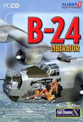 B-24 Liberator (Flight Simulator X / 2004 Add-On) box art