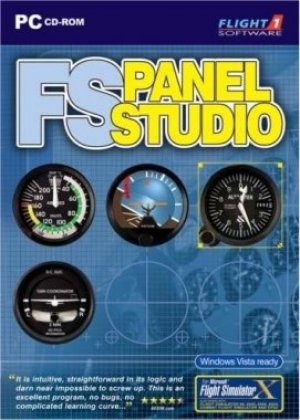 FS Panel Studio (Flight Simulator X / 2004 Add-On) box art