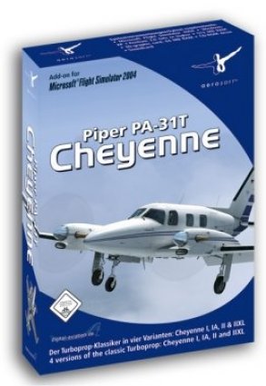 Piper Cheyenne (Flight Simulator 2004 Add-On) box art
