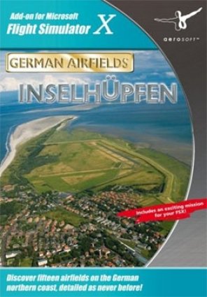 German Airfields 1: Island Hopping (Flight Simulator X Add-On) box art