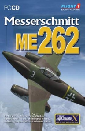 Messerschmitt ME262 (Flight Simulator X / 2004 Add-On) box art