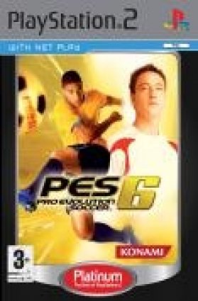 Pro Evolution Soccer 6 (Platinum) box art