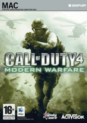 Call of Duty 4: Modern Warfare (Mac) box art