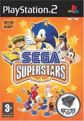 Sega Superstars (Eye Toy) box art