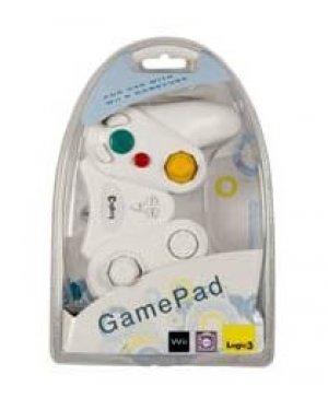 Logic 3 Wii Gamecube Game Pad - White - NW801 box art