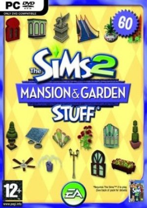 The Sims 2 Mansions & Garden Stuff Pack for The Sims 2 box art