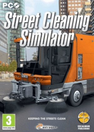 Street Cleaning Simulator box art