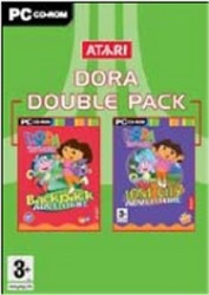 Dora The Explorer Double Pack (BackPack Adventure + Lost City Adventure) box art