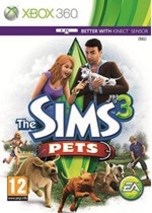 The Sims 3 - Pets - Kinect Compatible box art