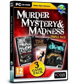 Murder, Mystery & Madness Triple Pack box art