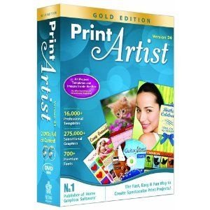 Print Artist Gold V24 box art