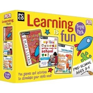 DK Learning is Fun - Pre-School Pack 2005 box art