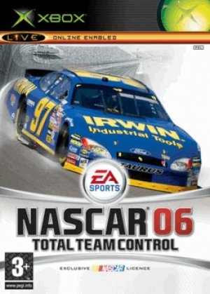 NASCAR 06: Total Team Control box art