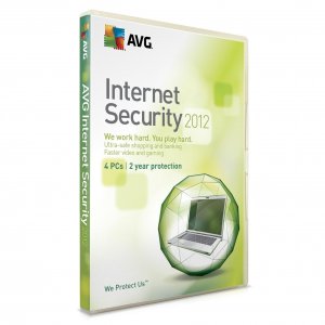 AVG Internet Security 2012 4 User 2 Year box art