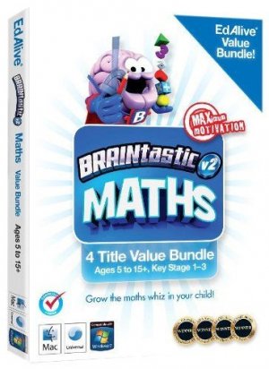 BRAINtastic v2 Maths Value Bundle box art