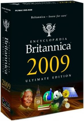 Encyclopedia Britannica 2009 Ultimate Edition box art