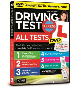 Driving Test Success All Tests DVD 2013 Edition box art