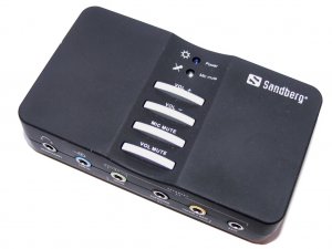 USB Sound Box 7.1 (Sandberg) 133-58 box art