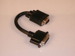 Adapter DVI-monitor to VGA-out (Sandberg) 502-93 box art