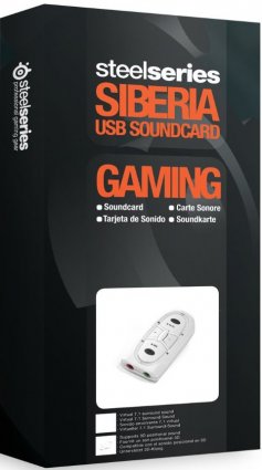SteelSeries Siberia Soundcard USB White (Steelseries) box art