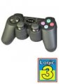 compare prices for Logic 3 Game Pad Black - PS412K (PS2 and PSOne) on PS2