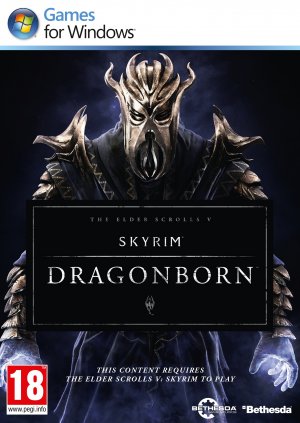 The Elder Scrolls V - Skyrim Dragonborn box art