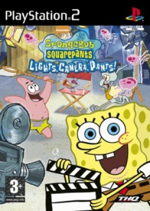 Spongebob Squarepants: Lights, Camera, PANTS! box art
